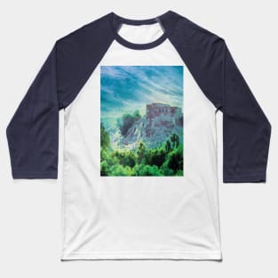 Castle in Jungle Baseball T-Shirt